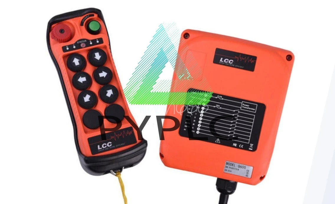 LCC single Hoist Crane Industrial Wireless Remote 1 Transmitter&1 Receiver Q600