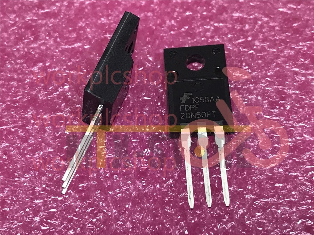 10PCS FDPF20N50FT Best Trans MOSFET N-CH 500V 20A 3-Pin(3+Tab TO-220