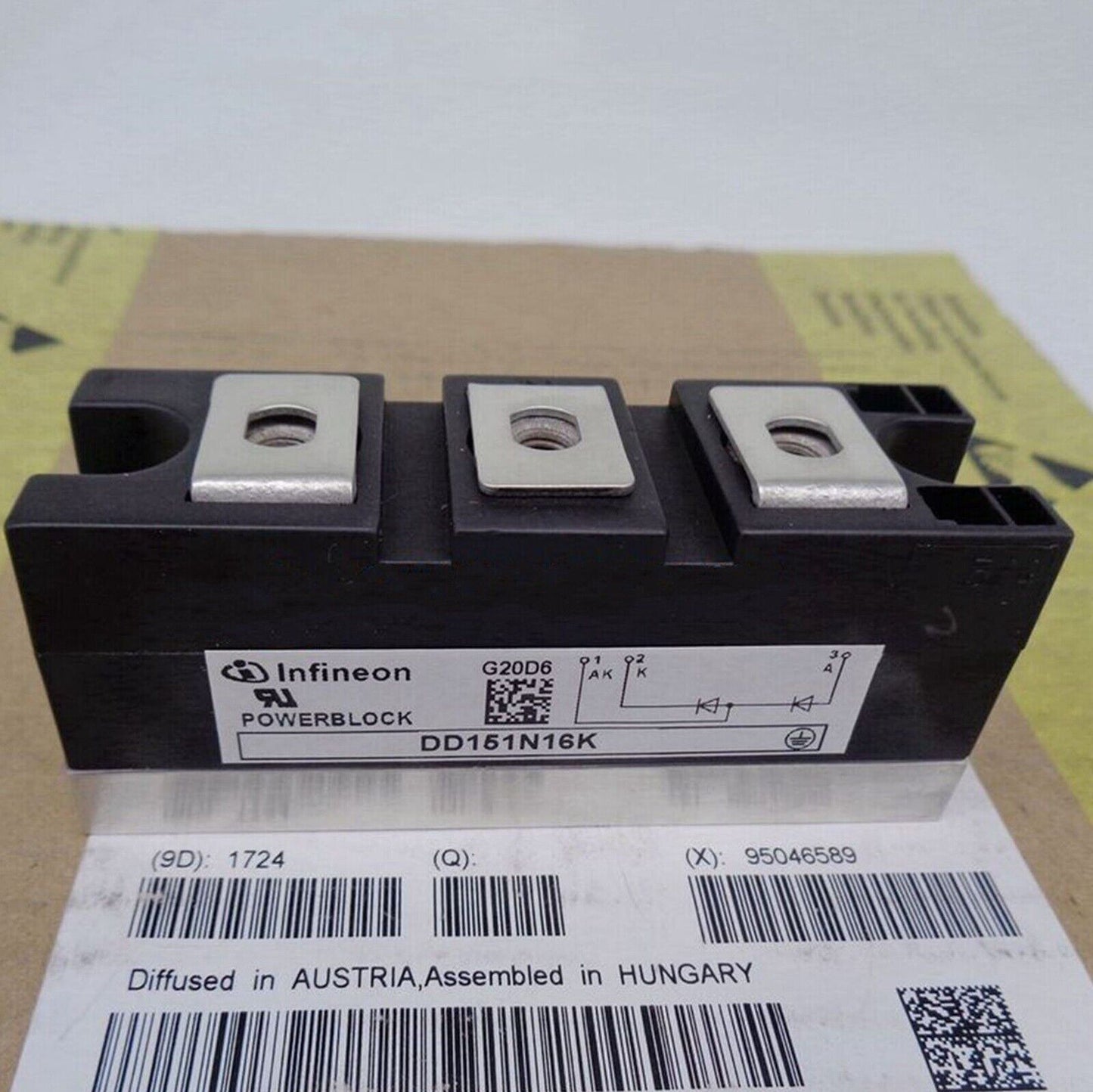 NFineon DD151N16K Power Supply Module - High-Efficiency DC-DC Converter for 16V to 5V Conversion - NFINEON