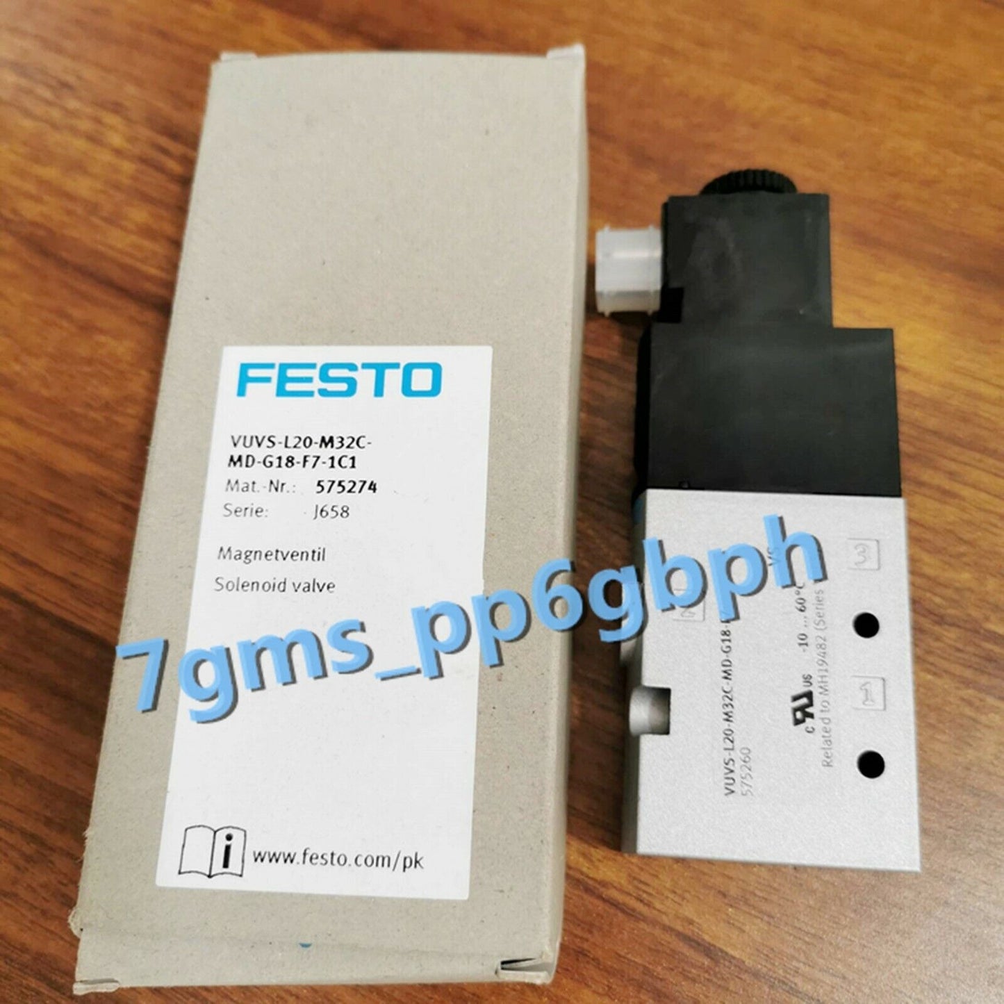 FESTO VUVS-L20-M32C-MD-G18-F7-1C1 575274 solenoid valve - FESTO