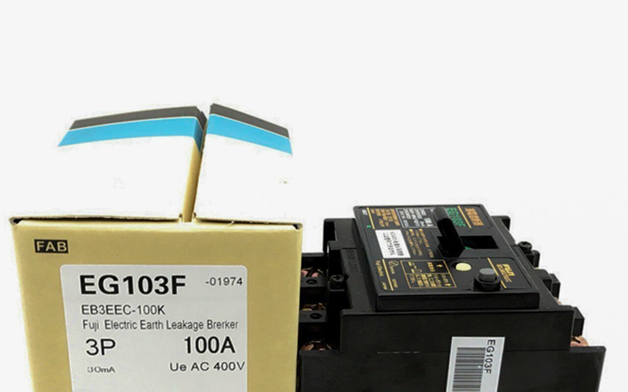 New One Fuji Leakage Circuit Breaker EG103F 3P 100A - ONE FUJI