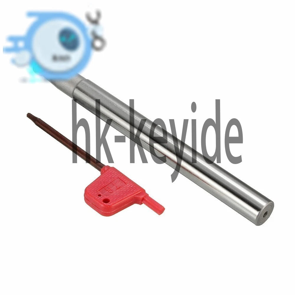 EMR C10-4R10-120 CNC Indexable Round Nose End Mill Holder+10Pcs RPMT08T2MOE R4 ~