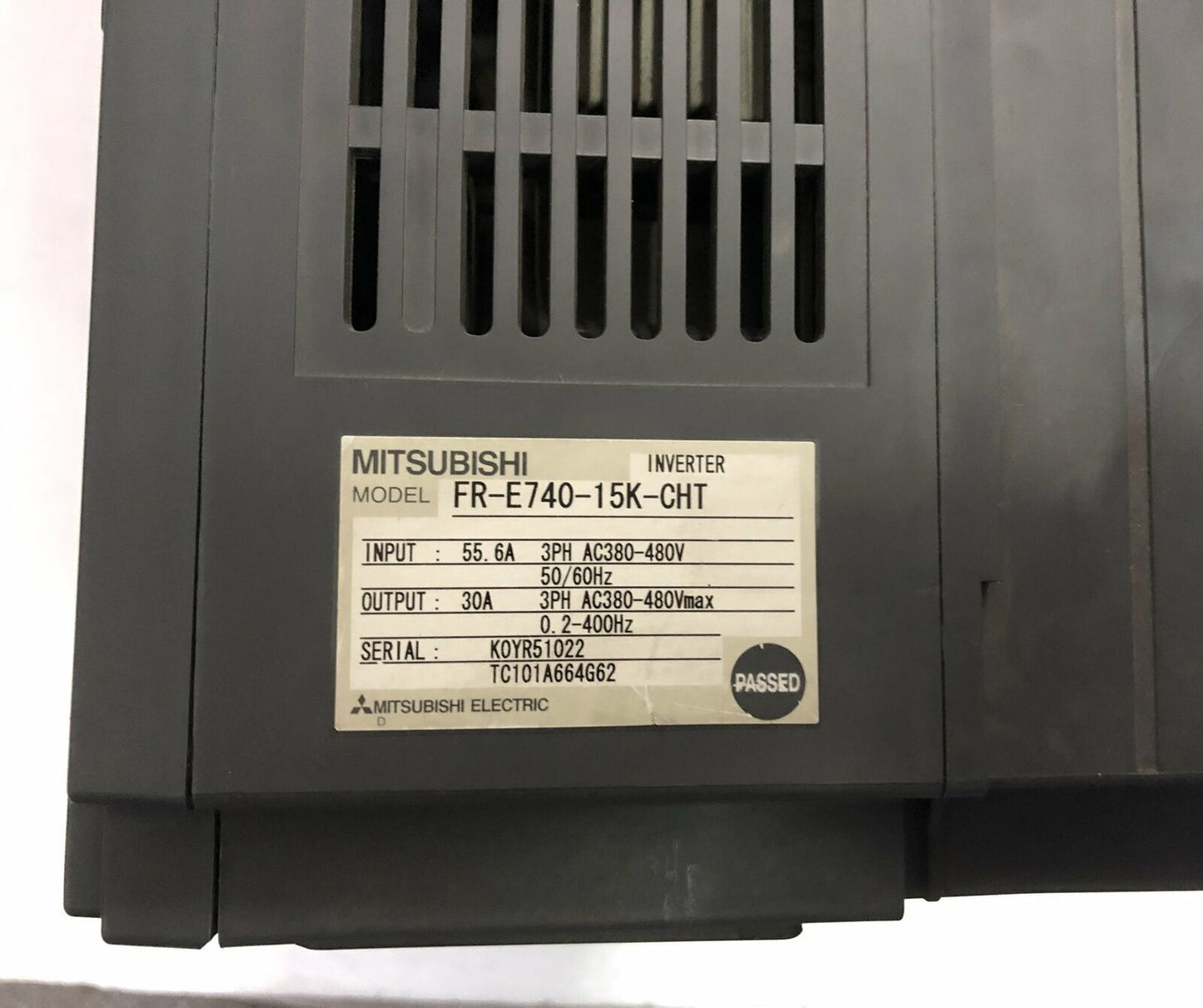 Mitsubishi Inverter FR-E740-15K-CHT 380V 15KW Inverter - MITSUBISHI