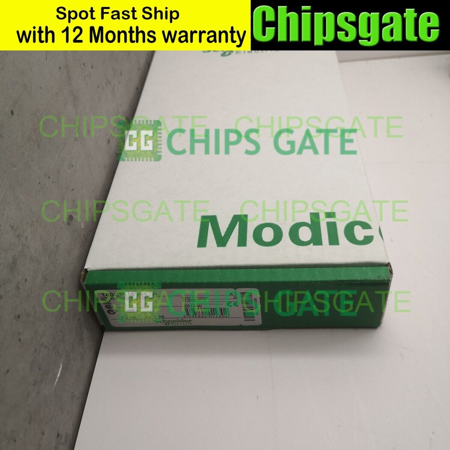 Schneider Electric Modicon Quantum 140CPU43412A 486CPU 2M 1XMB+ - High Efficiency Industrial Controller - SCHNEIDER ELECTRIC