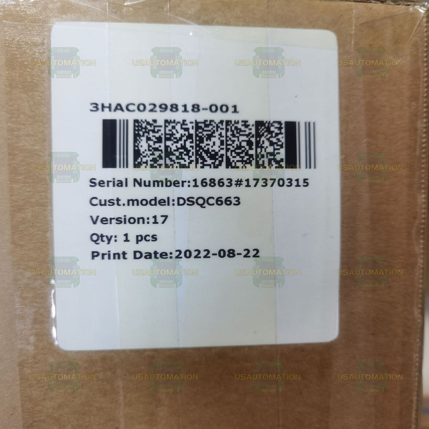 ABB DSQC663 3HAC029818-001 Robot Servo Drive - ABB