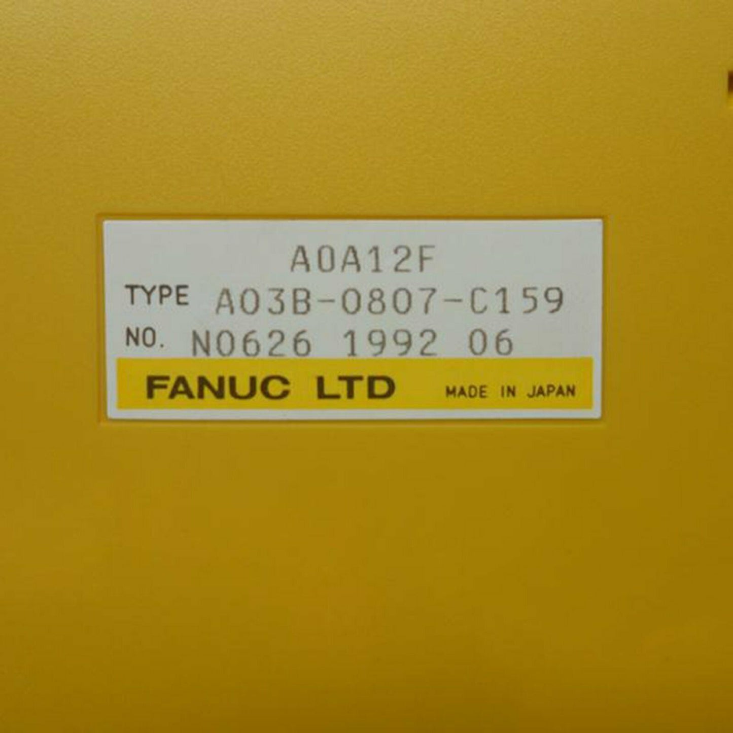 used One For Fanuc A03B-0807-C159 MODULE Tested in Good Condition - KOEED