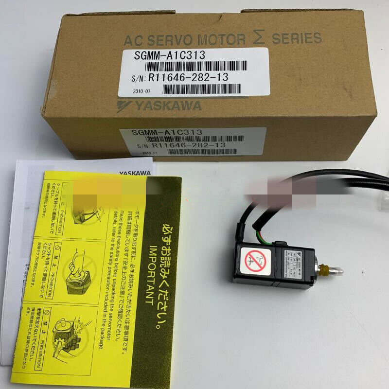 new 1PC YASKAWA AC SERVO MOTOR SGMM-A1C313 A1C313 In Box Expedited - YASKAWA