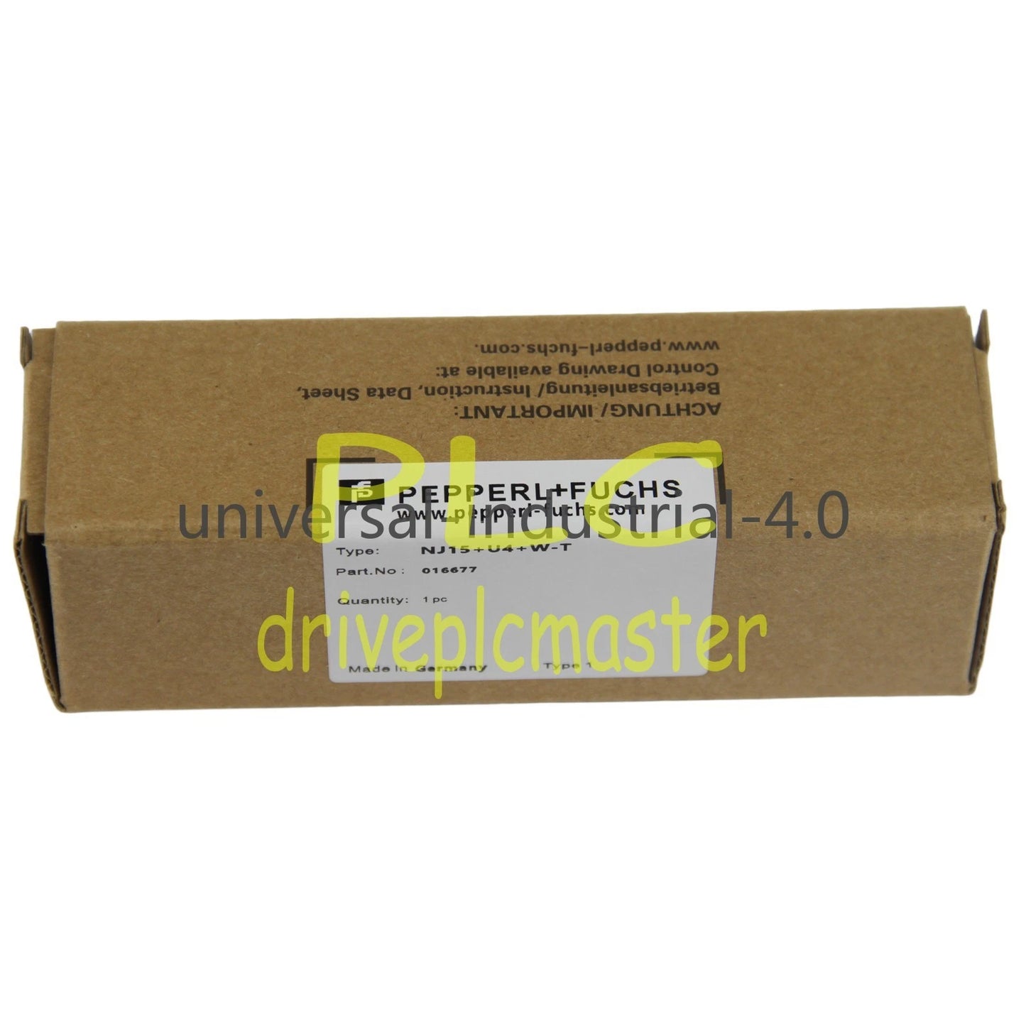 PEPPERL+FUCHS NJ15+U4+W-T Inductiver Sensor 300VDC 500mA 3A #dr