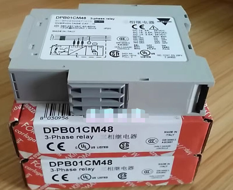 1PC Carlo Gavazzi DPB01CM48 3-Phase Relay In Box