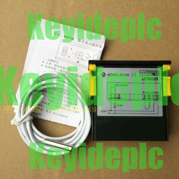 Shangfang Digital ED330 Temperature Controller Thermostat -45-120℃ 220v #ke