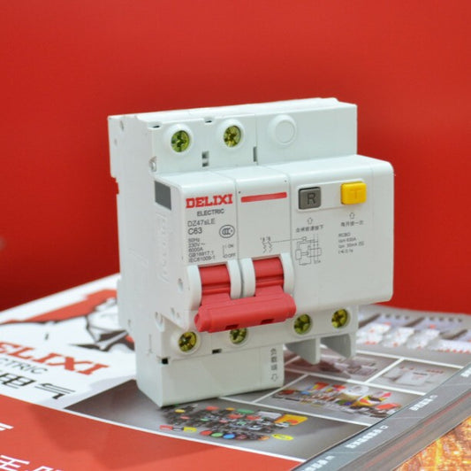 Delixi DZ47sLE Series Air-Switch Circuit Breaker C-Type Free Shipping #DEL