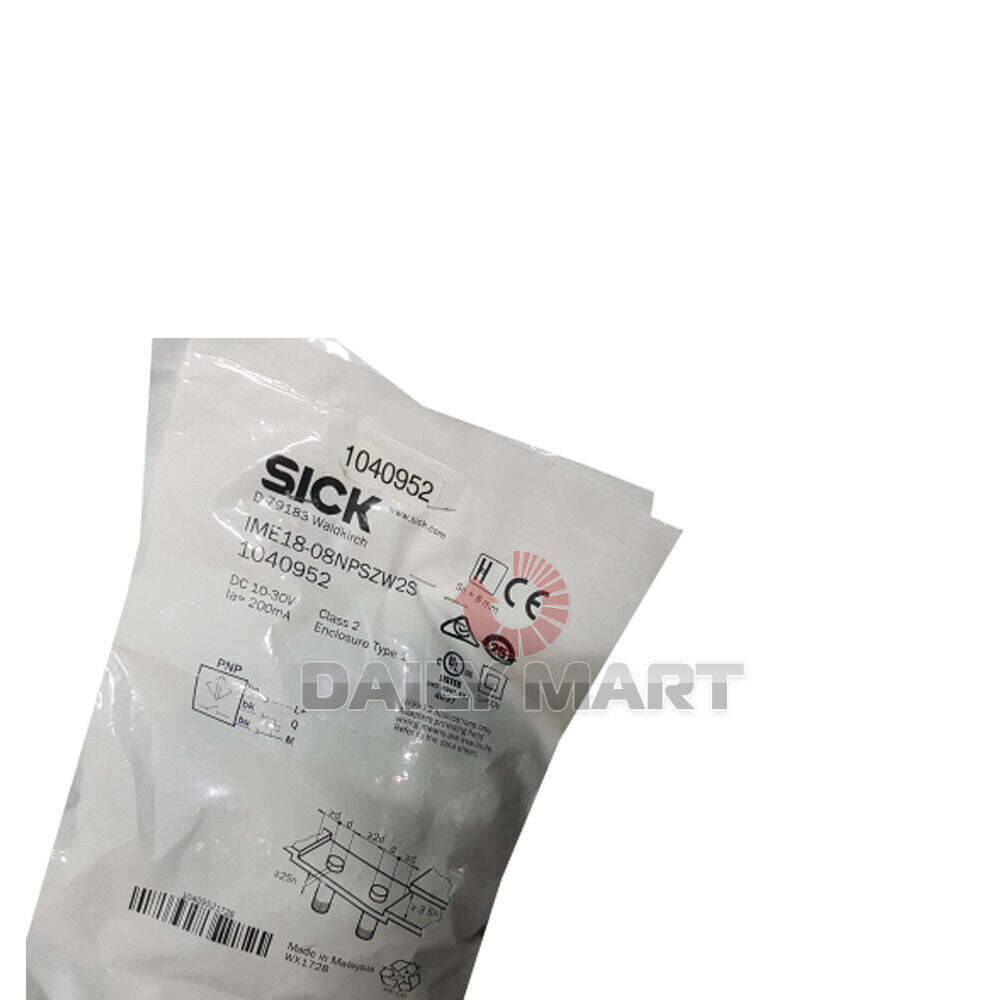 new In Box SICK IME18-08NPSZW2S Proximity Switch Sensor - SICK