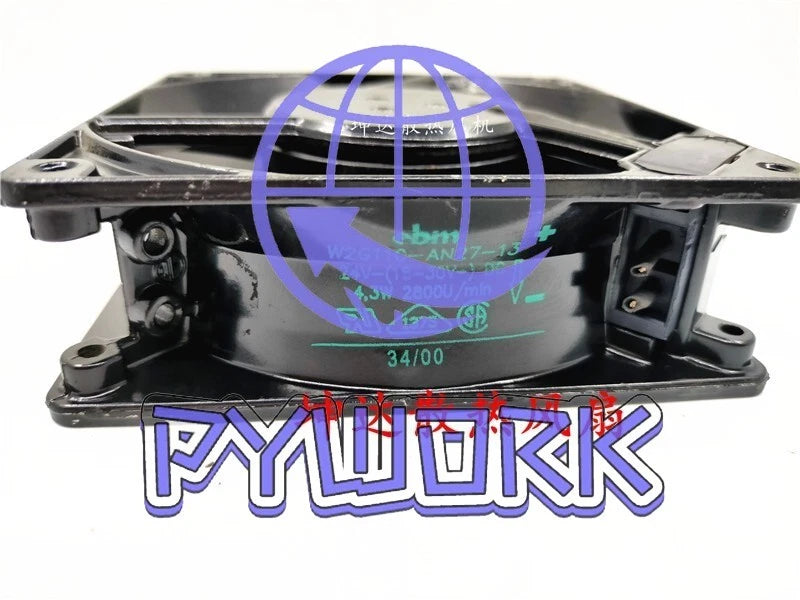 1PCS All-metal Fan W2G110-AN27-13 12038 12cm DC 24V 4.3W Welder cooling Fan