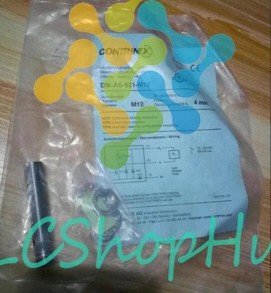 Contrinex Inductive Proximity Switch DW-AS-621-M12 free shipping