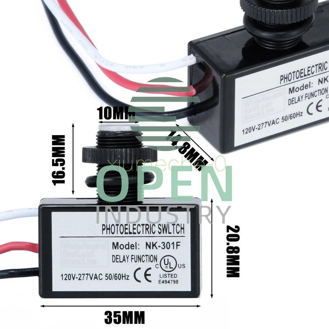 NK-301F Outdoor Security Photo Electric Resistor Light Sensor Control Switch