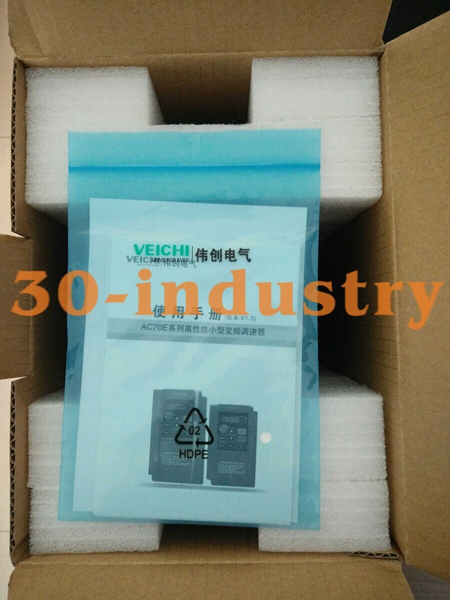 1PCS NEW FOR VEICH AC70E-T3-004G Vector Inverter 3-phase 380V 4KW - VEICH