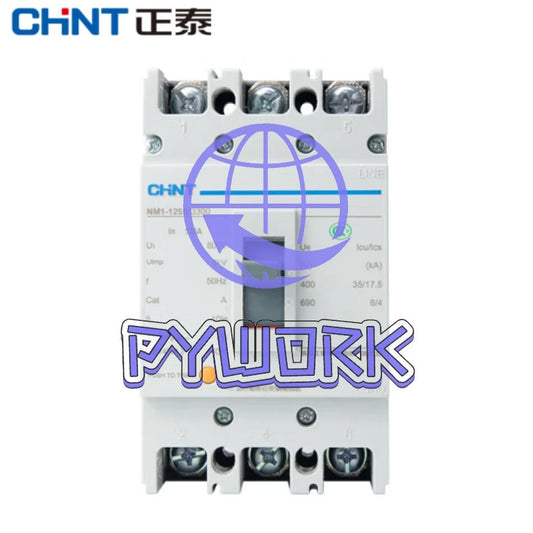 Molded case Circuit Breakers 3-phase 3P overload short-circuit protector 16-125A