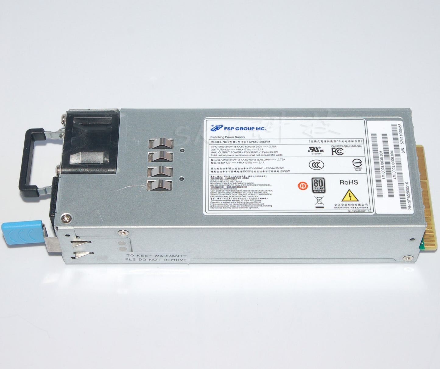 Large screen decoder server power supply FSP550-20ERM high power 550W