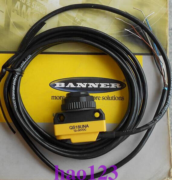 new 1PCS QS18UNA BANNER QS18UNA ultrasonic sensor Fast - BRANDNAME