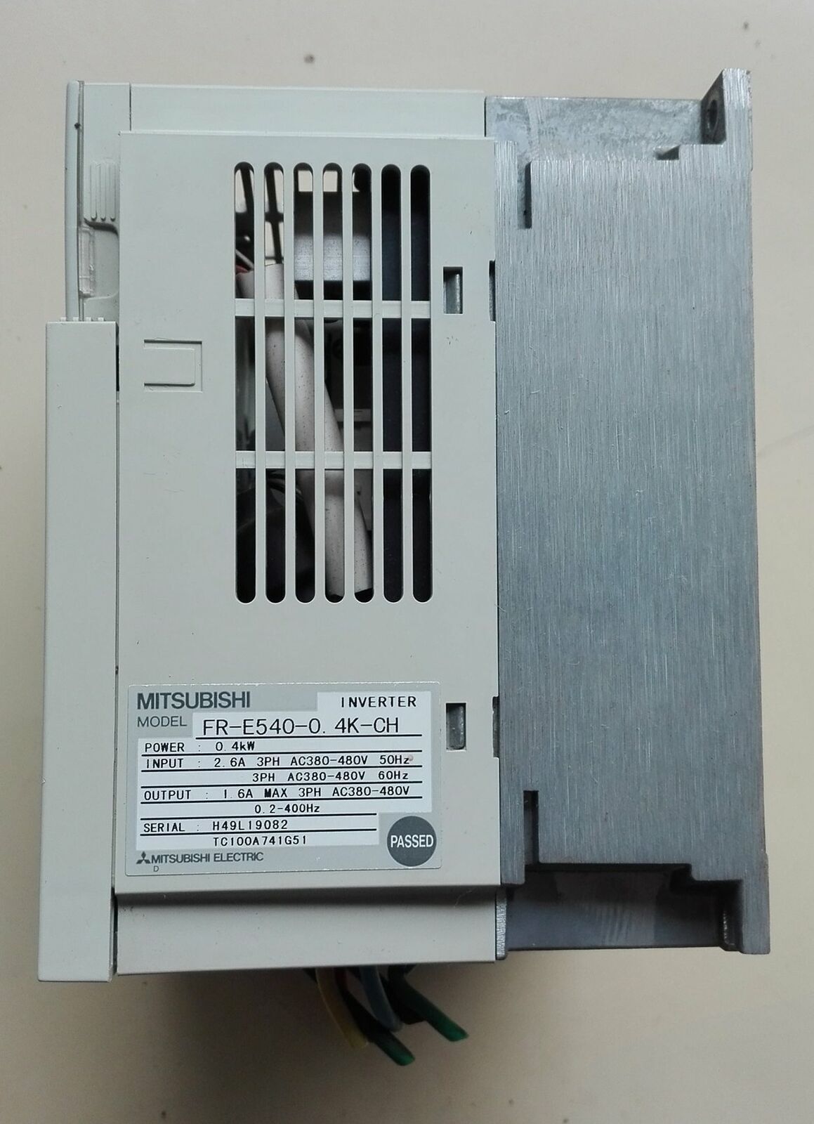Used Mitsubishi Inverter FR-E540-0.4K-CH 380V 0.4KW Tested Good - MITSUBISHI