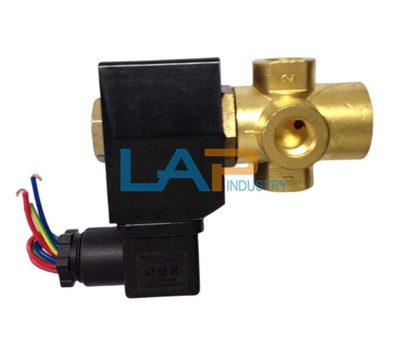 1PCS NEW 42865386 Solenoid Valve for Air Compressors - KOEED