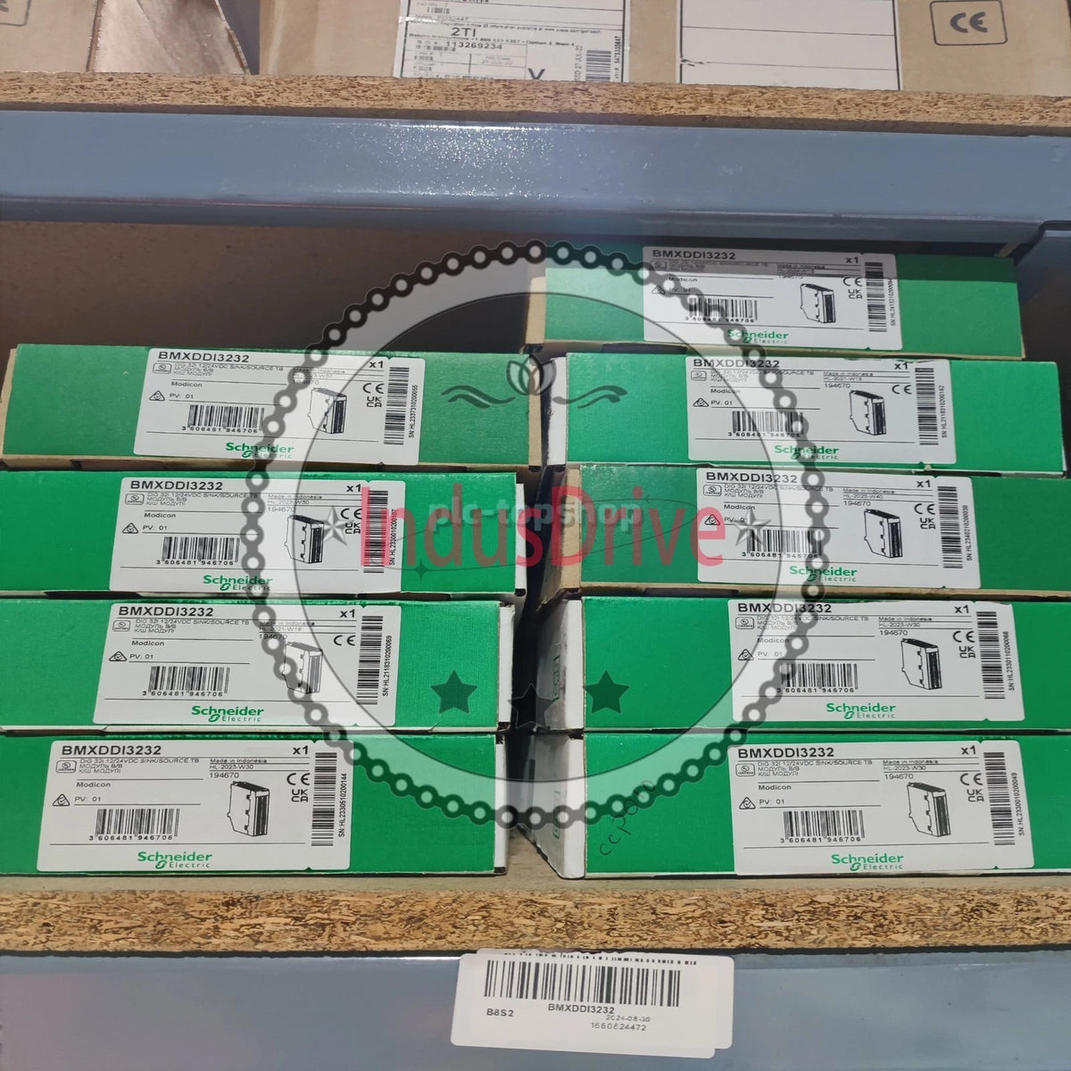 1PC BMXDDI3232 discrete input module X80 - 32 inputs - 12/24 V DC PLC