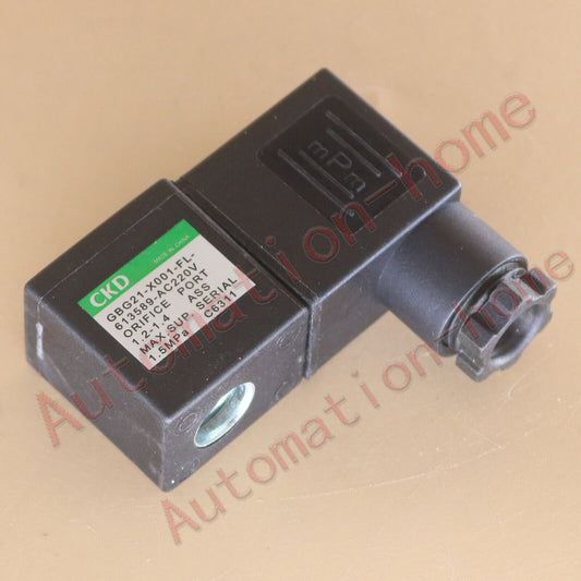 1PCS Ckd Gbg21-X001-Fl-613589-Ac220v Solenoid Valve Coil #QW - CKD