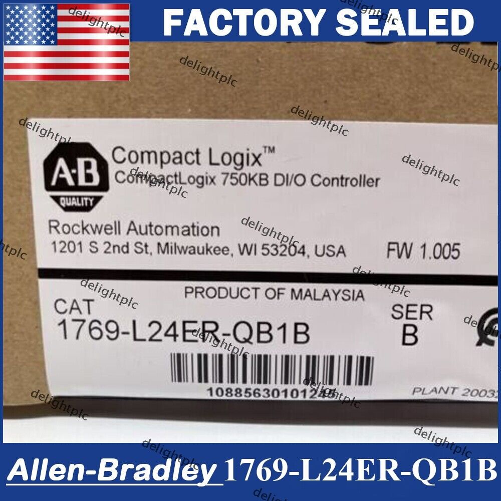Allen-Bradley CompactLogix Controller 750KB - ALLEN-BRADLEY