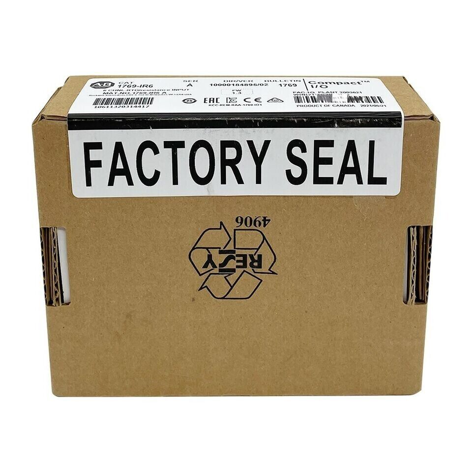 Sealed Allen Bradley 1769IR6 CompactLogix 6 Pt RTD Module - ALLEN BRADLEY