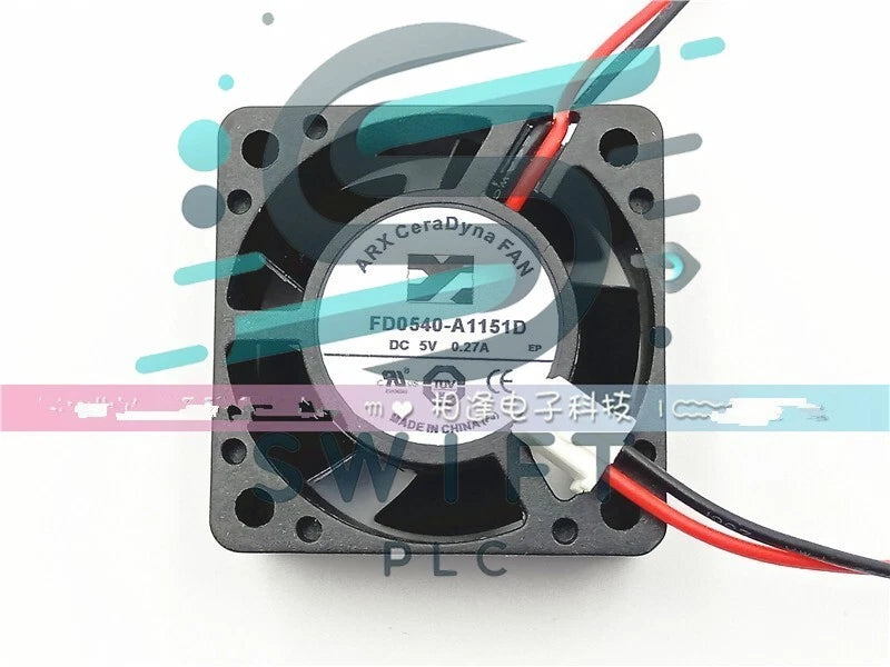 1 PCS ARX CeraDyna FAN FD0540-A1151D DC5V 4020 4cm 2 Wire cooling fan