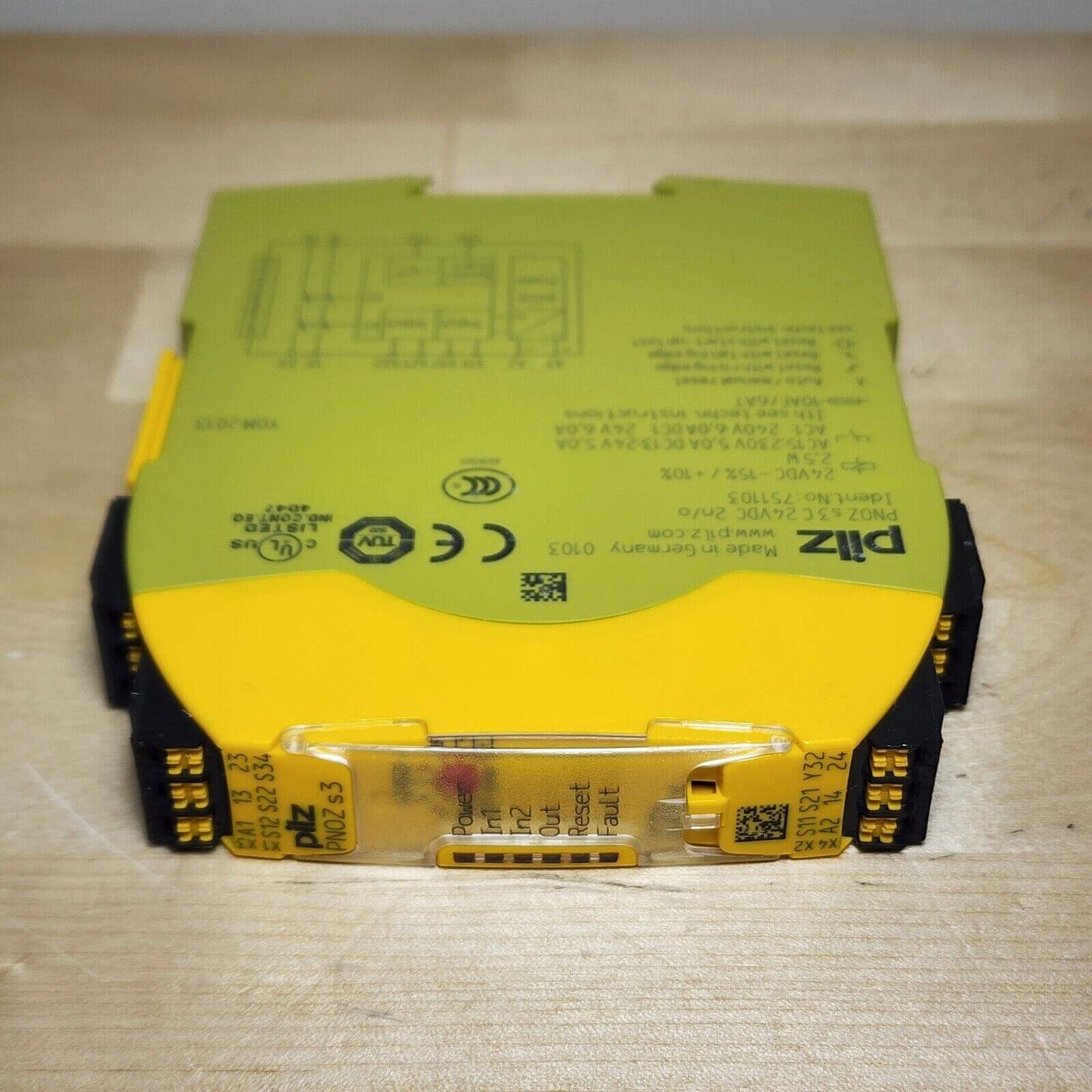 Pilz 751103 PNOZ S3 C Safety Relay 24VDC - PILZ