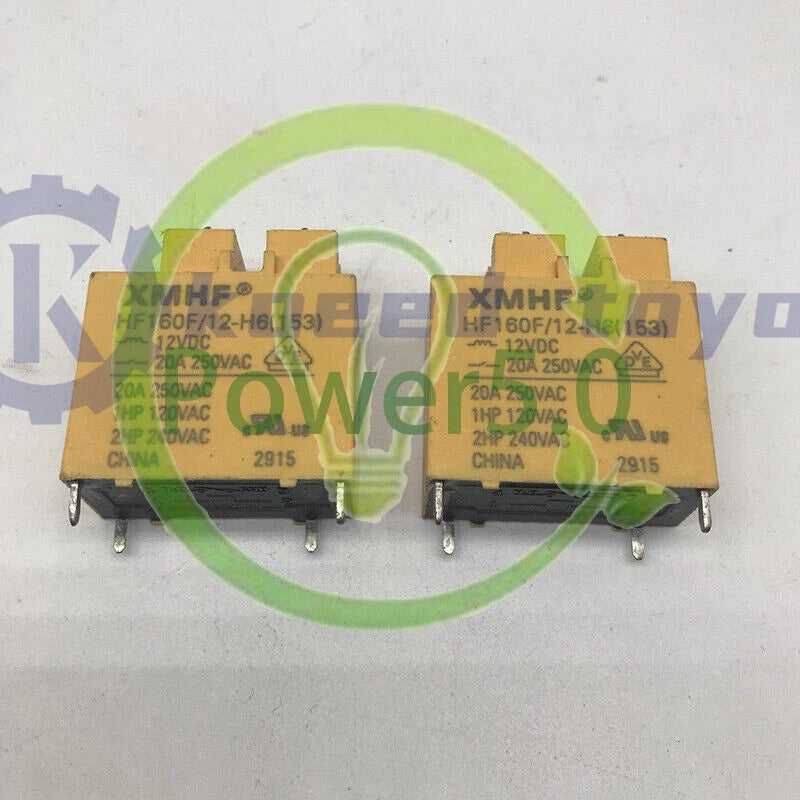 10PCS HONGFA HF160F-12-H6 Power Relay 12VDC 4Pin 20A 250VAC~~