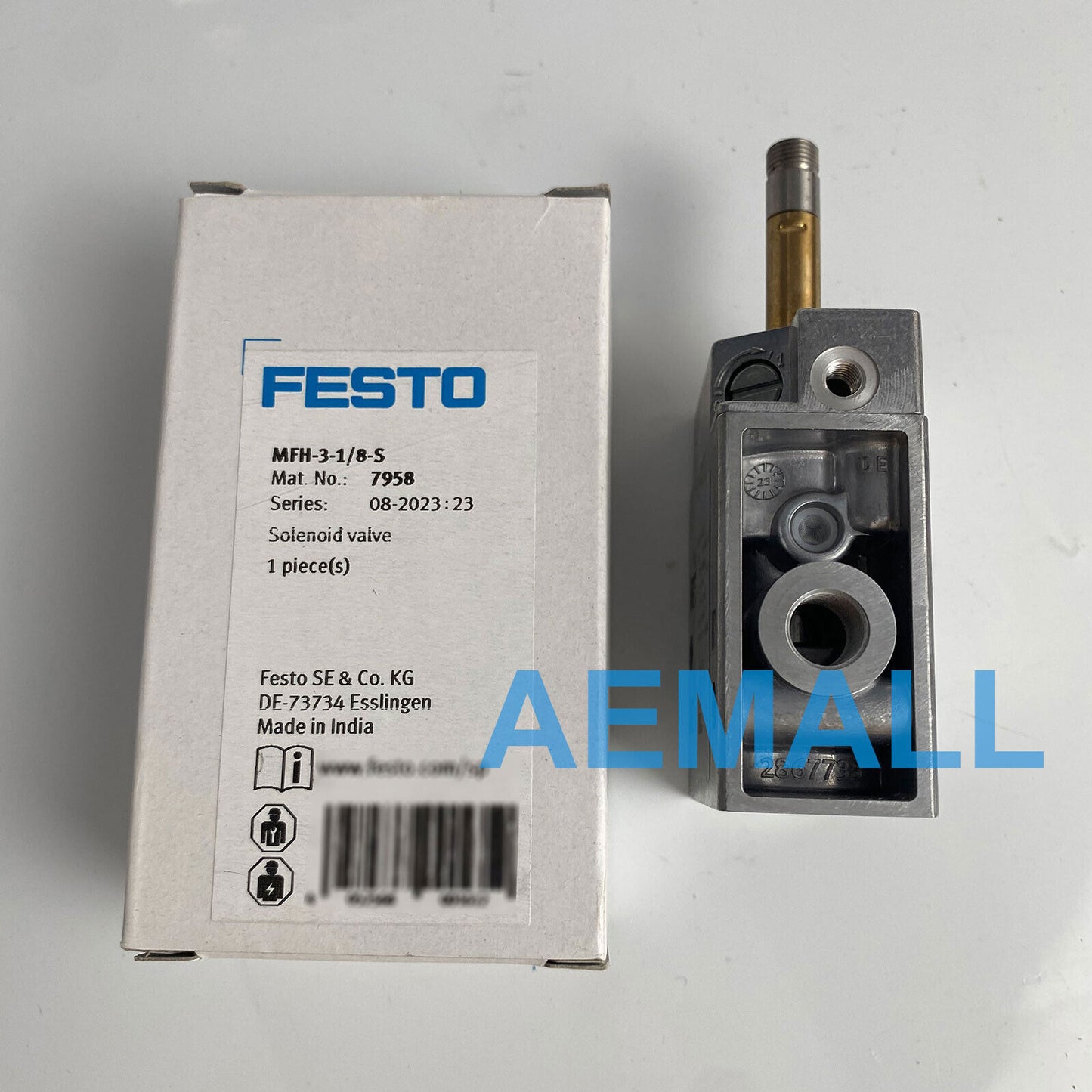 1pcs Festo MFH-3-1/8-S 7958 Solenoid Valve/ Air solenoid Valve