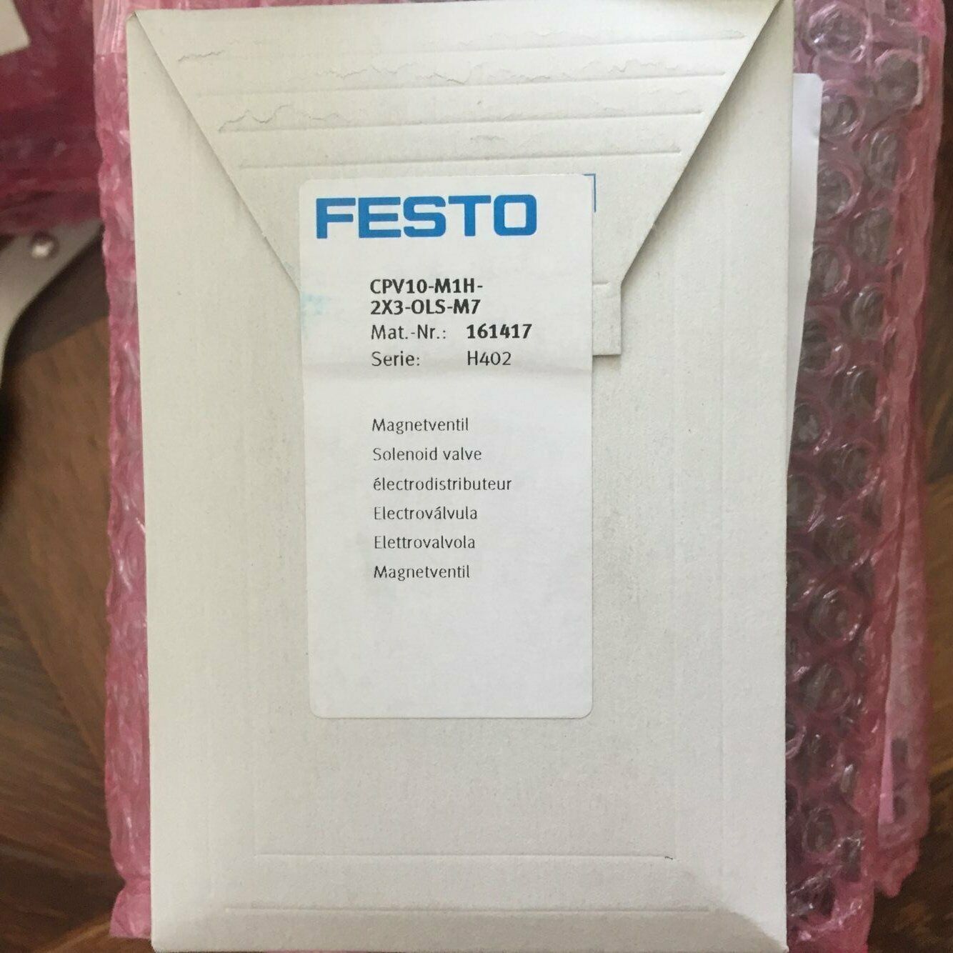 FESTO CPV10-M1H-2X3-OLS-M7 solenoid valve - FESTO