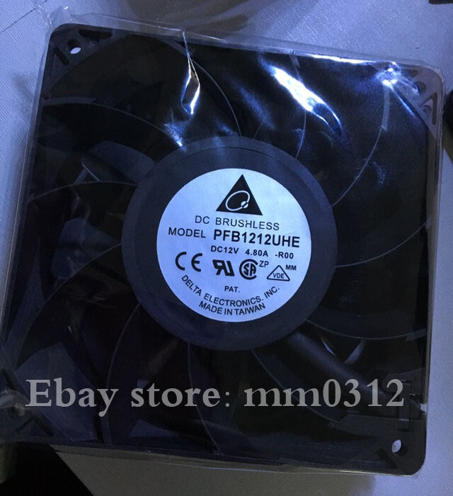 Delta PFB1212UHE Fan 120mm 12038 12V 4.8A super large air volume cooling fan