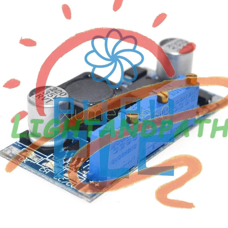 LM2596 DC-DC Step-down Adjustable CC/CV Power Supply Module Converter LED driver
