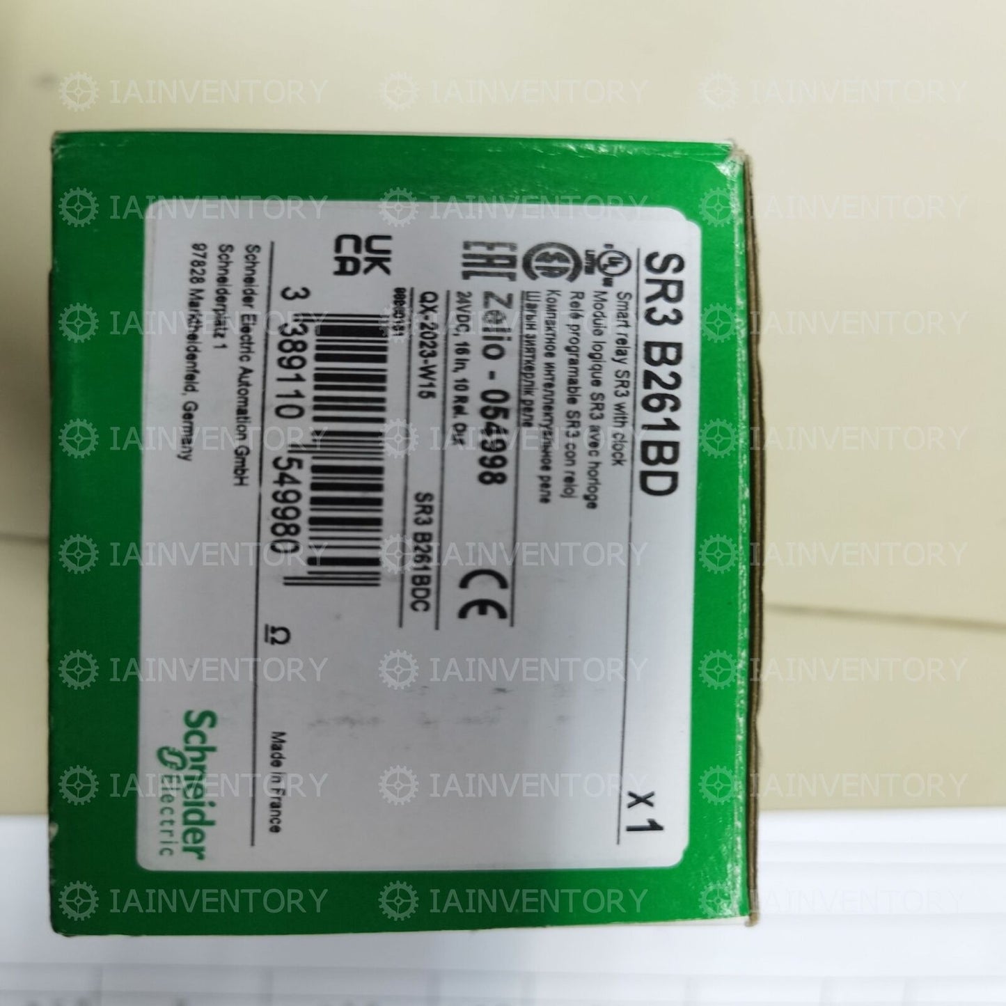 SCHNEIDER SR3B261BD PLC Module SR3 B261BD | Industrial Automation Solutions - SCHNEIDER