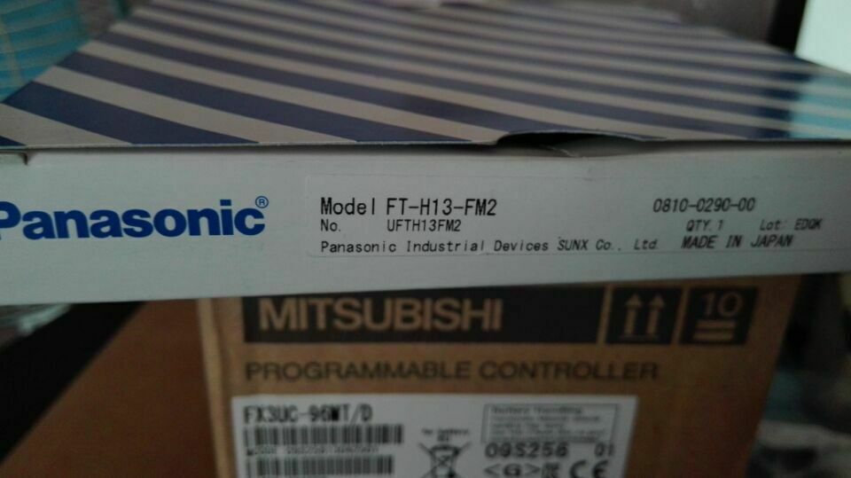 New 1-Piece Panasonic Fiber Optic Sensor FT-H13-FM2 In Box - PANASONIC