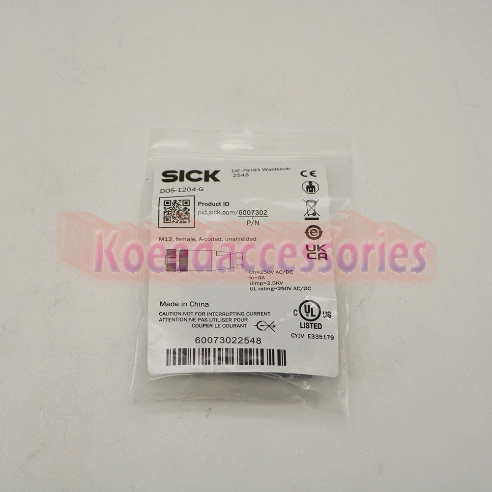 1PC SICK 6007302 SICK DOS-1204-G (6007302) Plug
