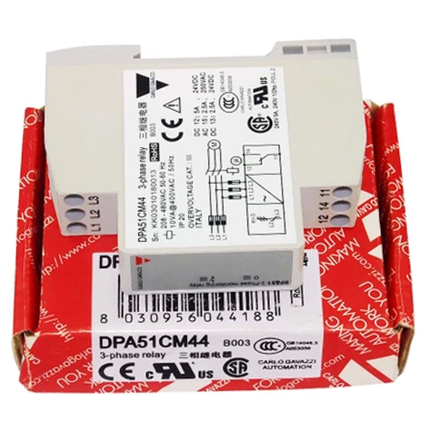 Carlo Gavazzi DPA51CM44 In Box – Genuine Product - CARLO GAVAZZI