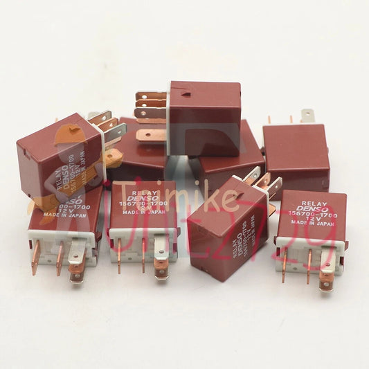 10Pcs DENSO 156700-1700 Automotive Relay 12VDC 5Pin
