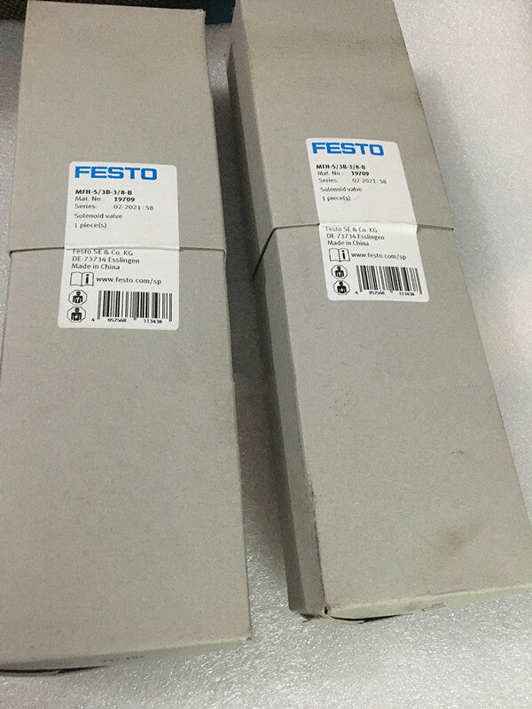 new 1PC FESTO MFH-5/3B-3/8-B (19709)