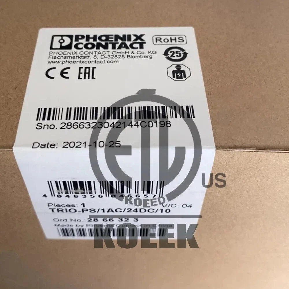 1PC Phoenix Contact 2866323 Power Supply