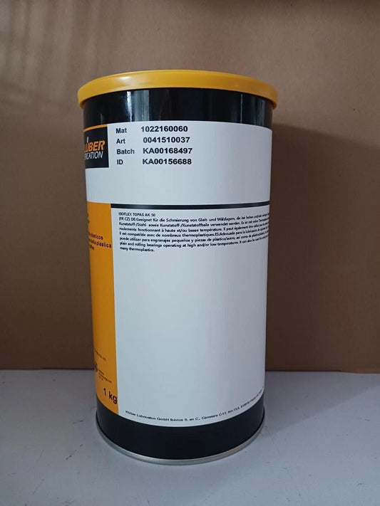 1PC KLUBER ISOFLEX TOPAS AK 50 Grease 1Kg (2.2 LB) AK50 free shipping