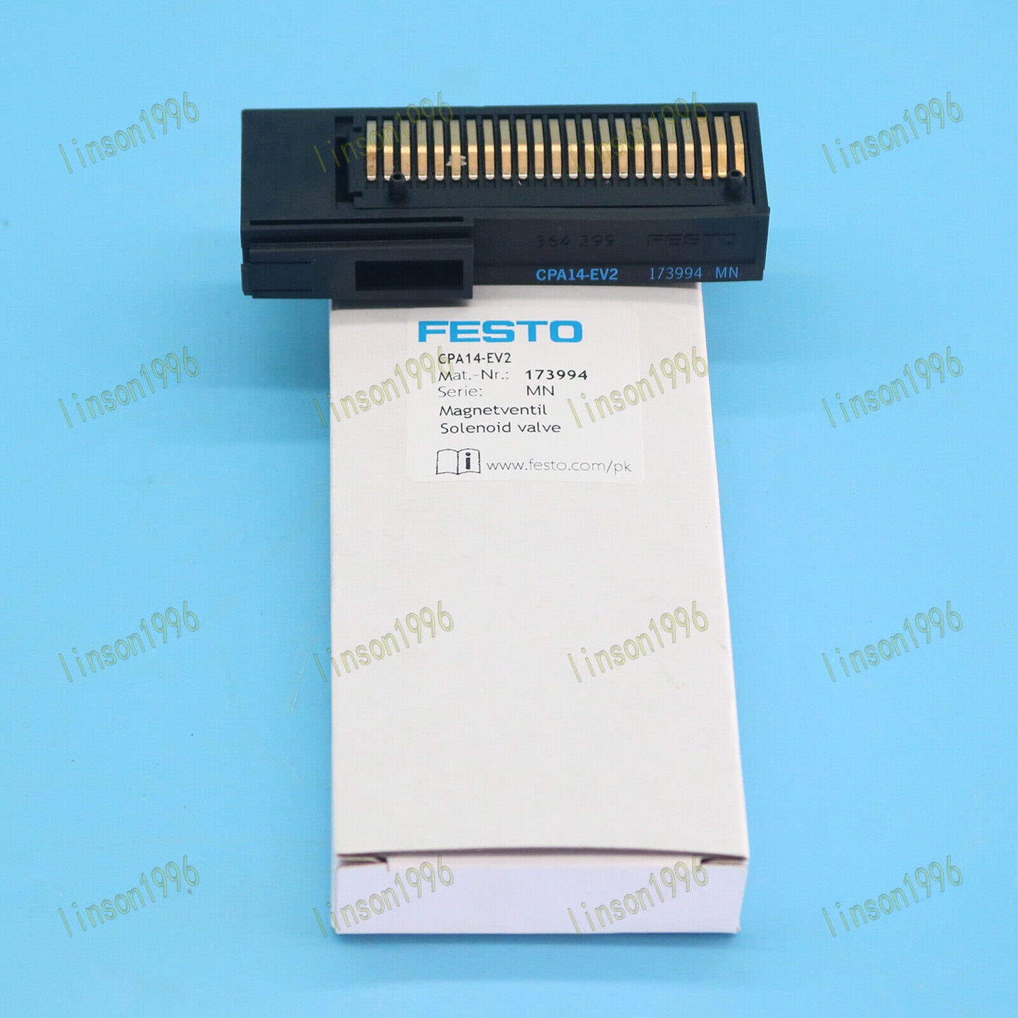 FESTO CPA14-EV2 Solenoid Valve, Industrial Control, High Precision, 0.5-1.5 Bar, -20°C to 125°C - FESTO