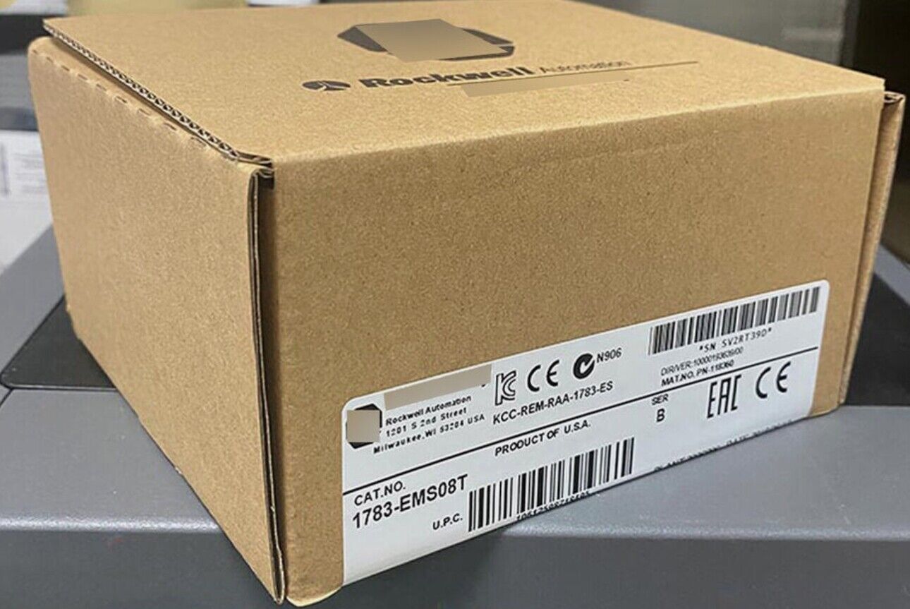 NEW Allen Bradley 1783-EMS08T Stratix 6000 8 Port Managed Switch - KOEED