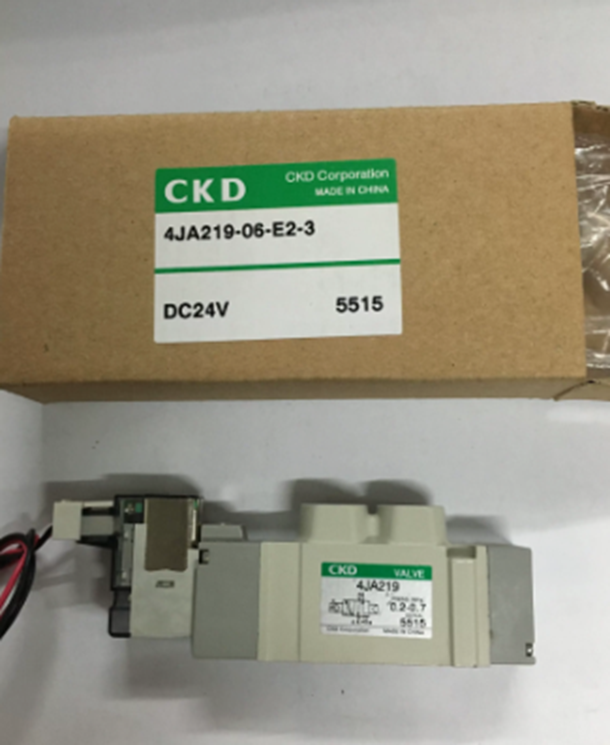 CKD Solenoid Valve JA219-06-E2-3 DC24V - CKD