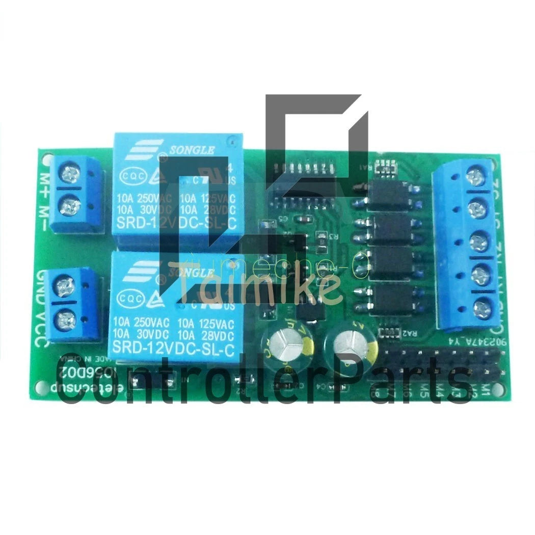 DC 12V Motor Controller Relay Board Forward Reverse Control Limit Start Stop