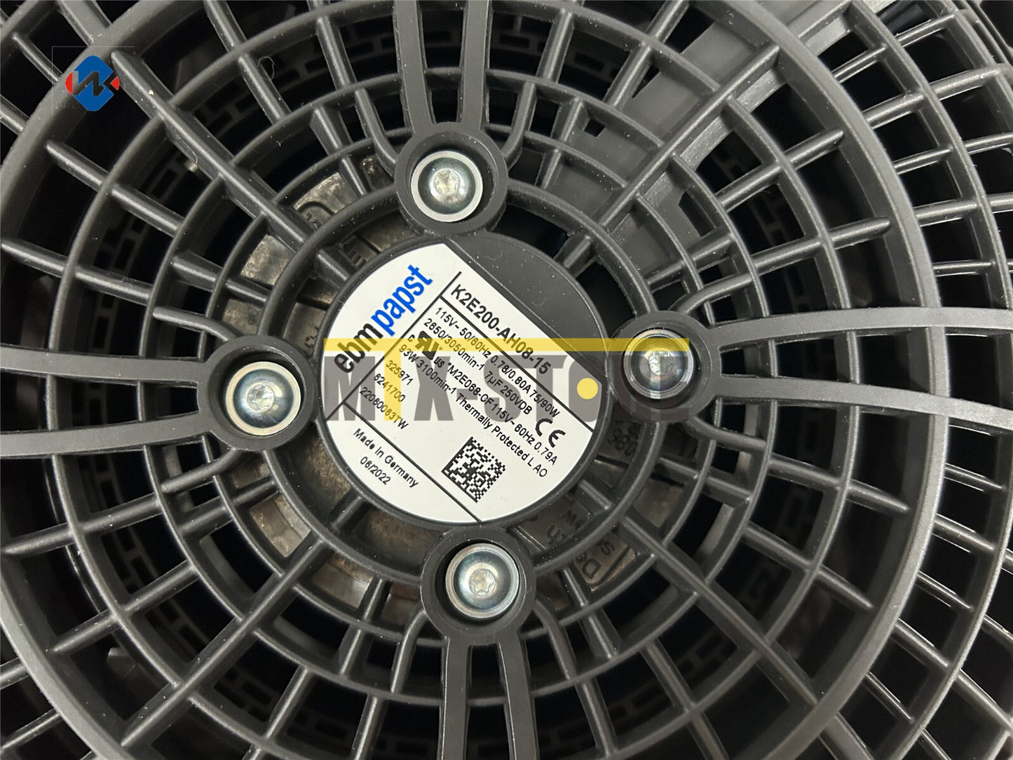 1PCS K2E200-AH08-15 ebmpapst Fan 115VAC 0.78/0.80A 75/90W Rittal Filter Fan