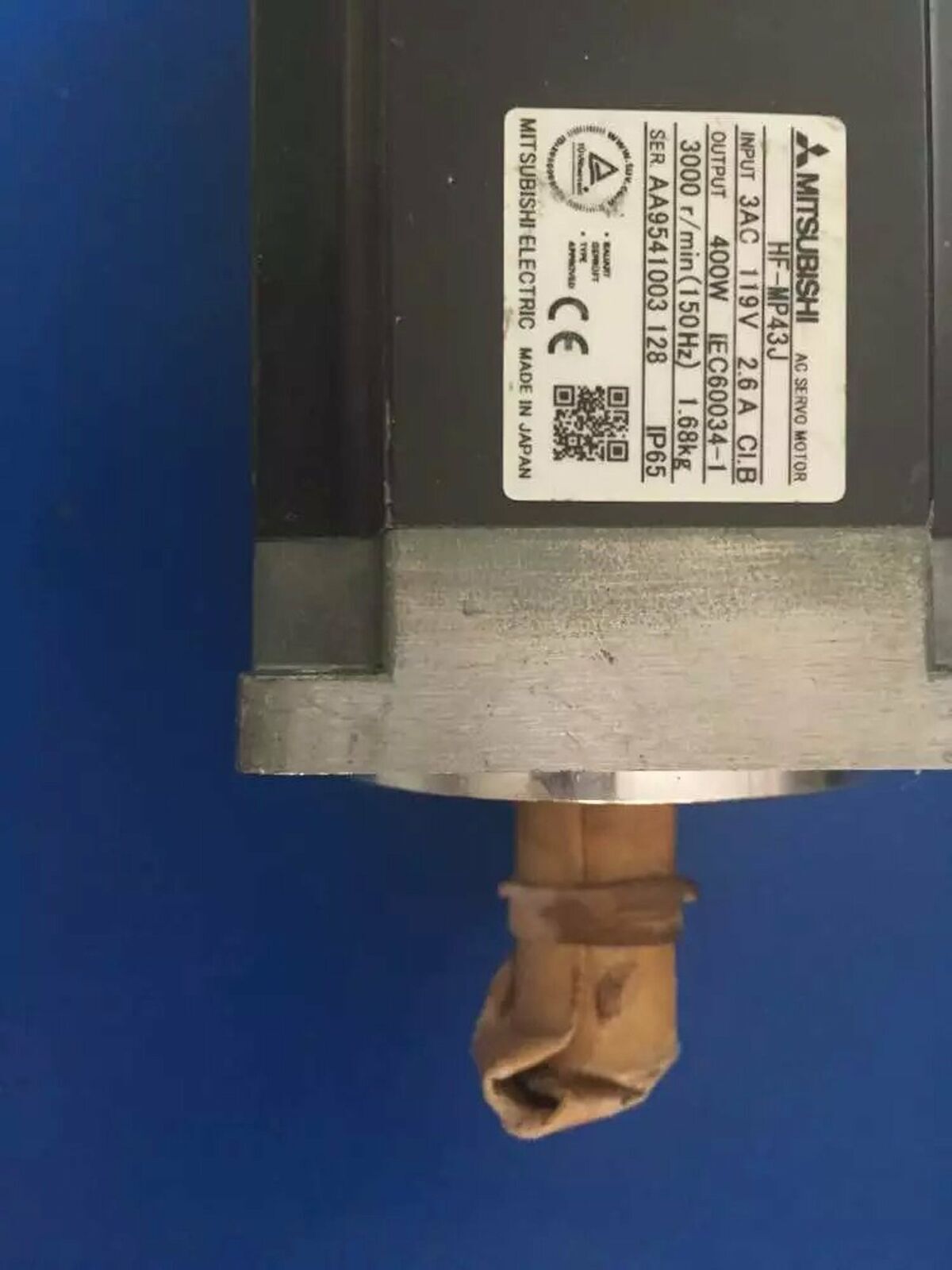 Mitsubishi Servo Motor HF-MP43J 1-Year Warranty - MITSUBISHI